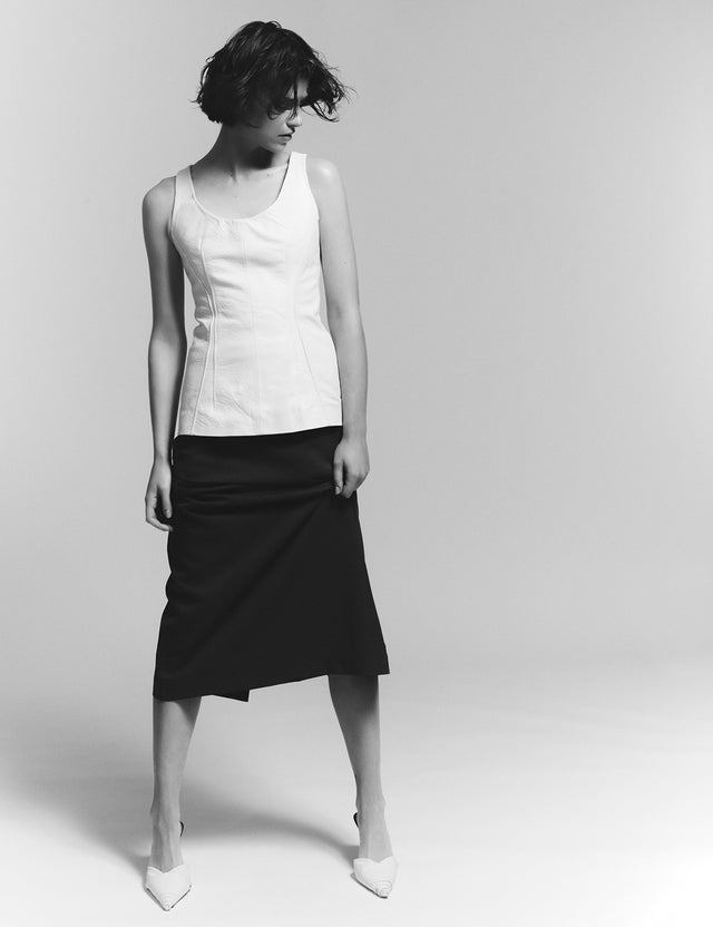 REMAIN Birger Christensen - Leather Top