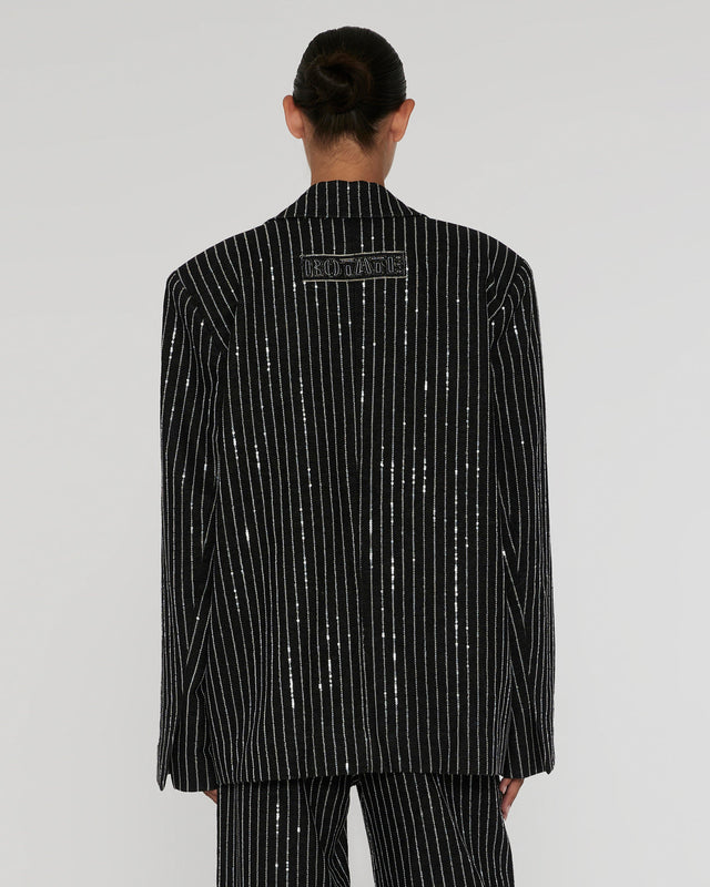 ROTATE Birger Christensen - Sequin Twill Blazer
