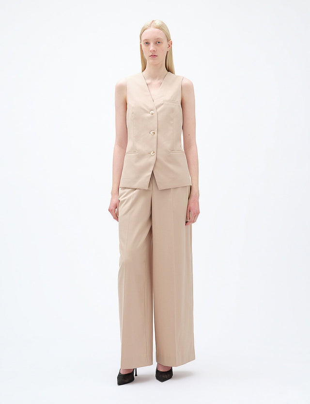 REMAIN Birger Christensen - Two Color Wide Pants