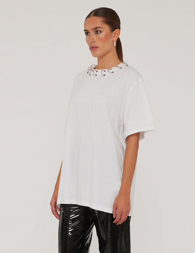 ROTATE Birger Christensen - Oversized Ring T-Shirt