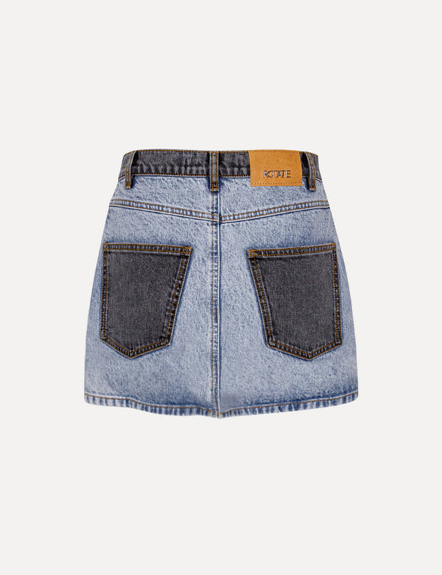 ROTATE - Mini Patchwork Skirt