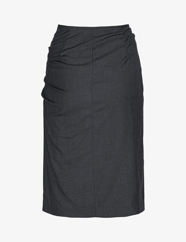 REMAIN - Tied Suiting Skirt